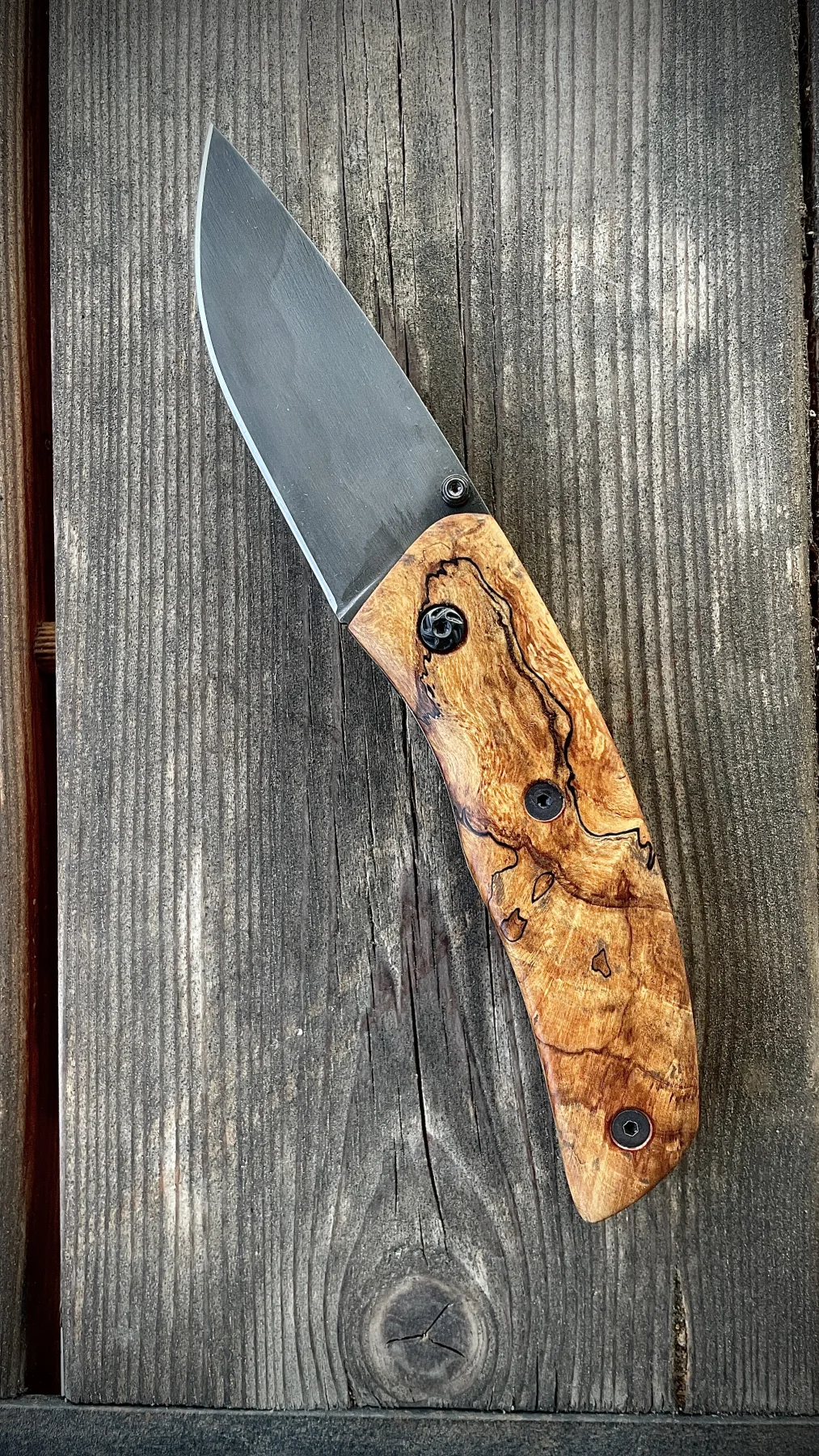 Burl Fox handmade Fox knife