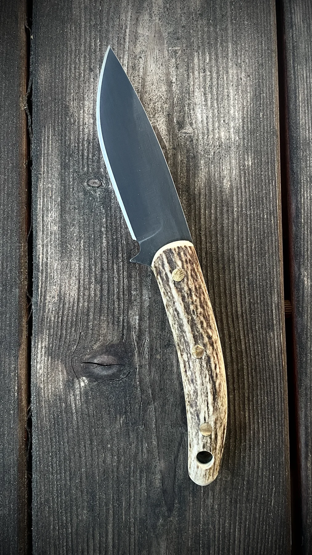 Raven handmade knife second view